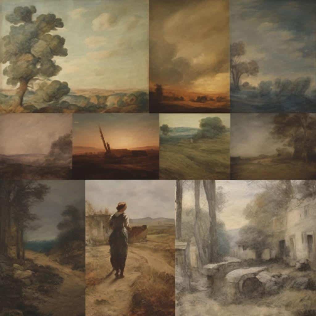 Λειτουργία του χρώματος στην αφηρημένη τέχνη, χρωματική παλέτα, αφαίρεση και δημιουργία, έγχρωμες και ασπρόμαυρες αναπαραστάσεις.